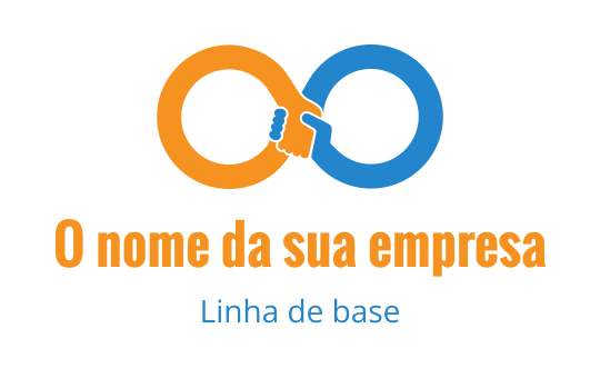 Aperto de mão logo