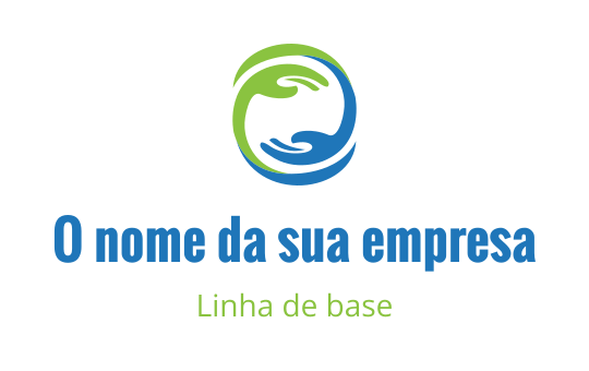 Aperto de mão logo