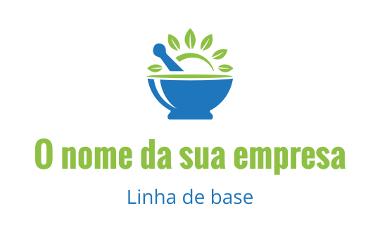 Comida, bufê, nutrição logo