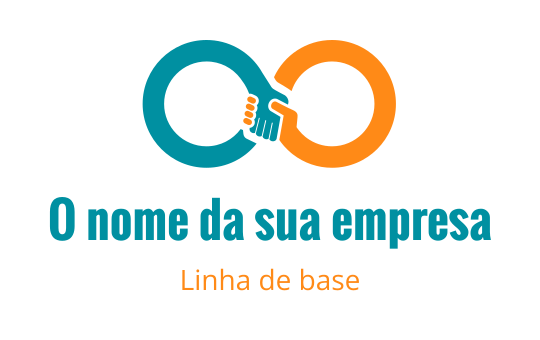 Aperto de mão logo