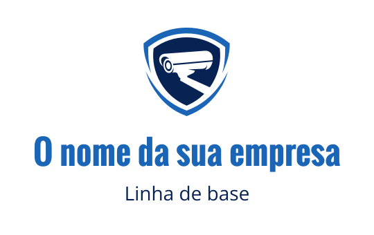 Câmera de vigilância logo