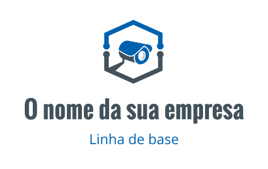 Câmera de vigilância logo