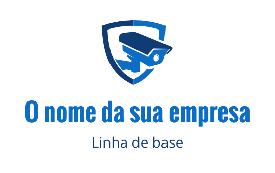 Câmera de vigilância logo