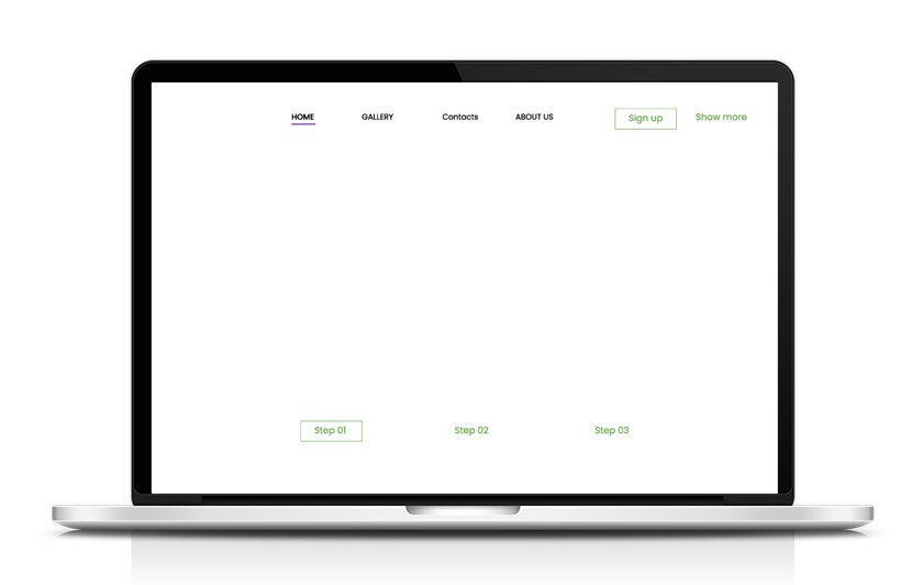 Site preview mockup